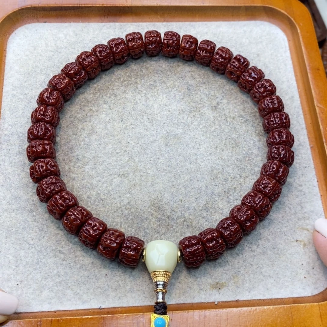 金刚菩提吊坠盘龙手持12-13