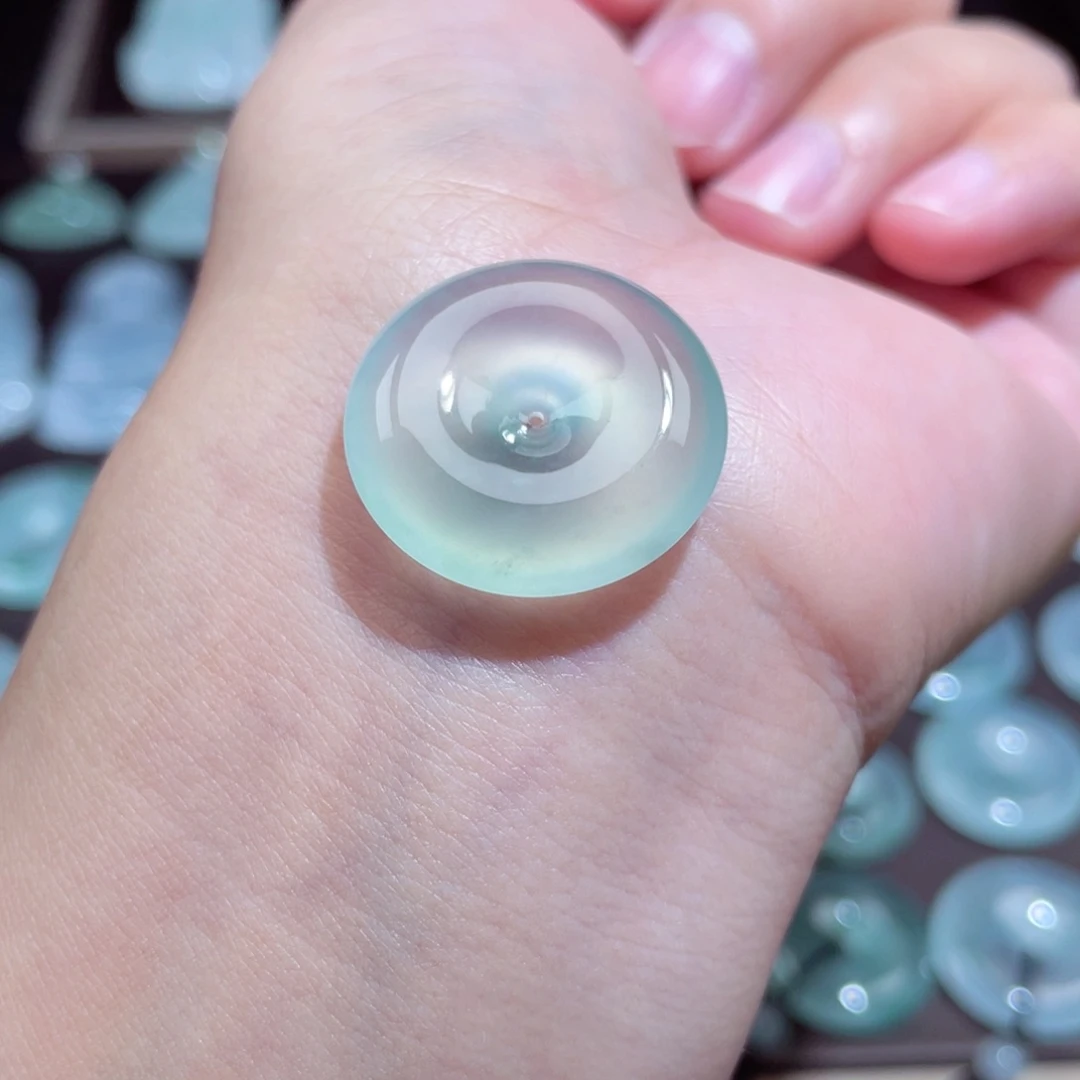 颈饰未镶嵌翡翠扣子