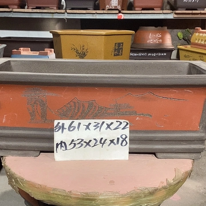 宜兴紫砂花盆花盆