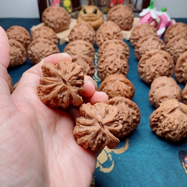 把件文玩核桃麦虎37