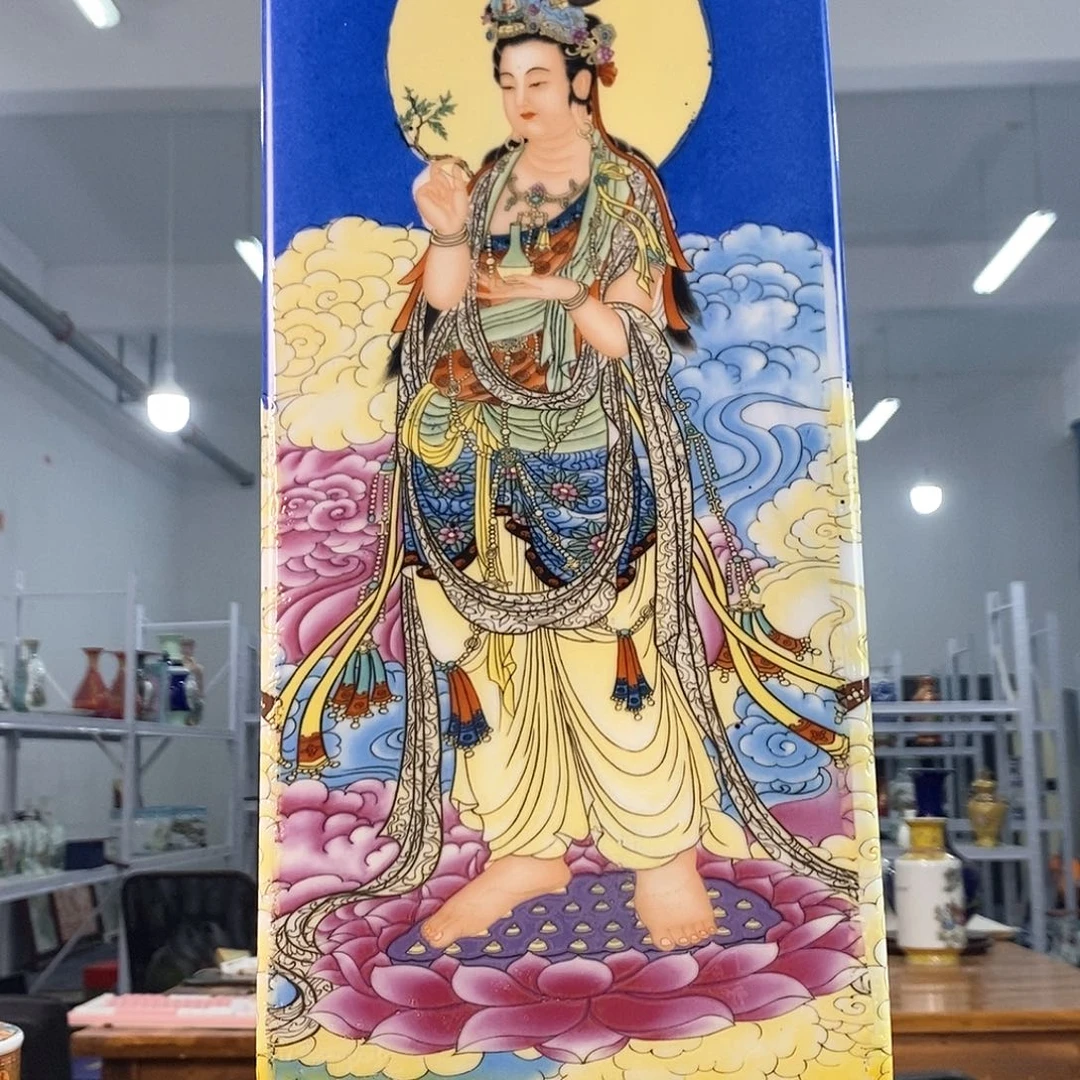 摆件景德镇陶瓷花瓶摆件