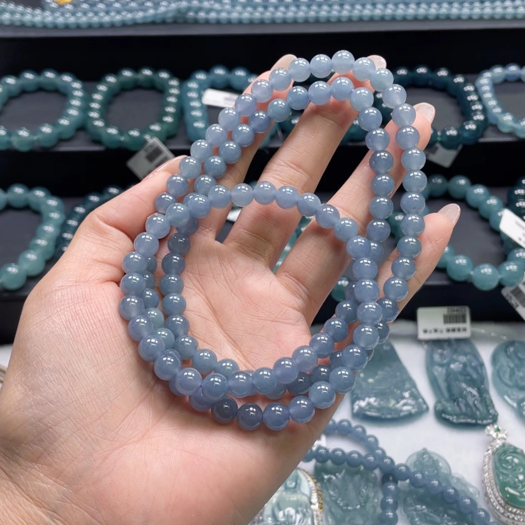 翡翠未镶嵌颈饰卡7