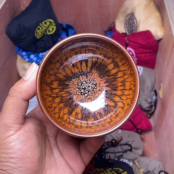 茶盏建盏喝茶主人杯茶杯