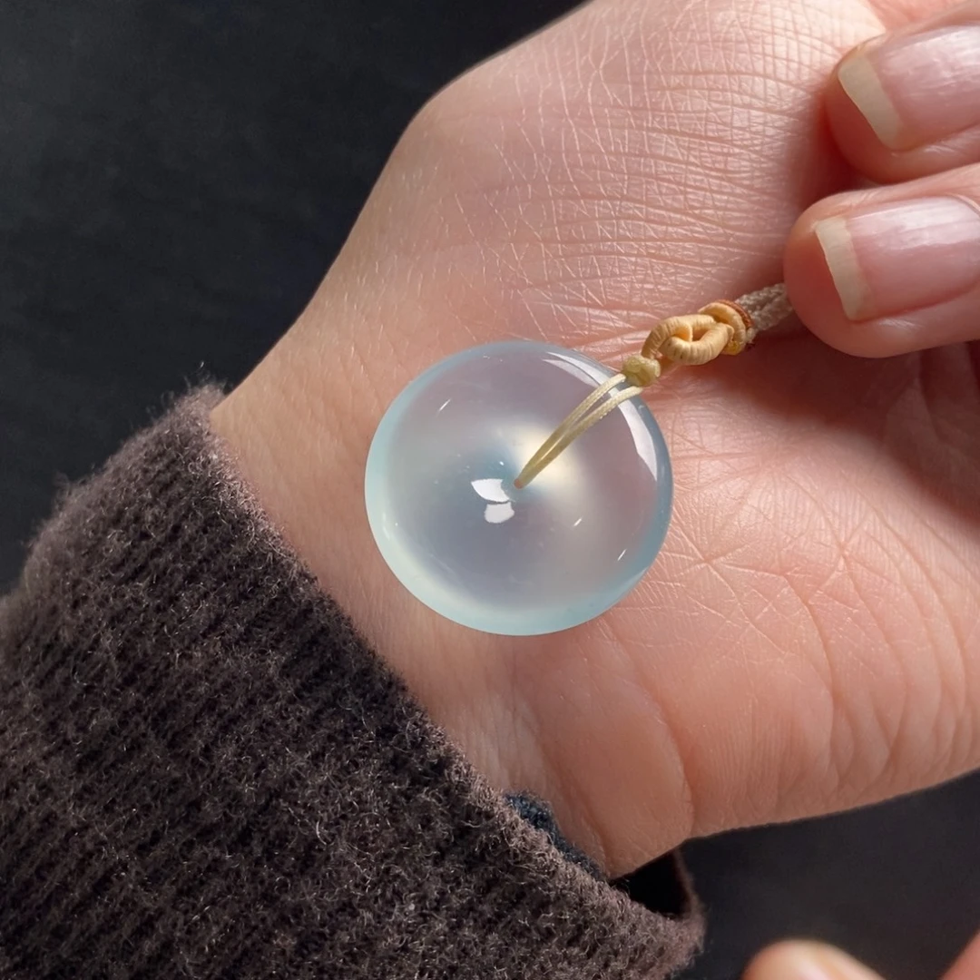 翡翠未镶嵌颈饰22.0-5.5