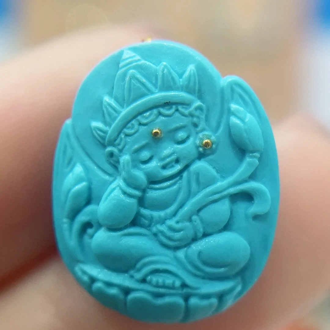未镶嵌绿松石珠宝奇石