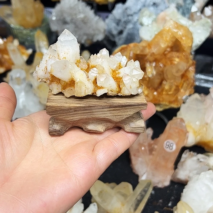 银S925镶嵌珠宝半成品紫晶