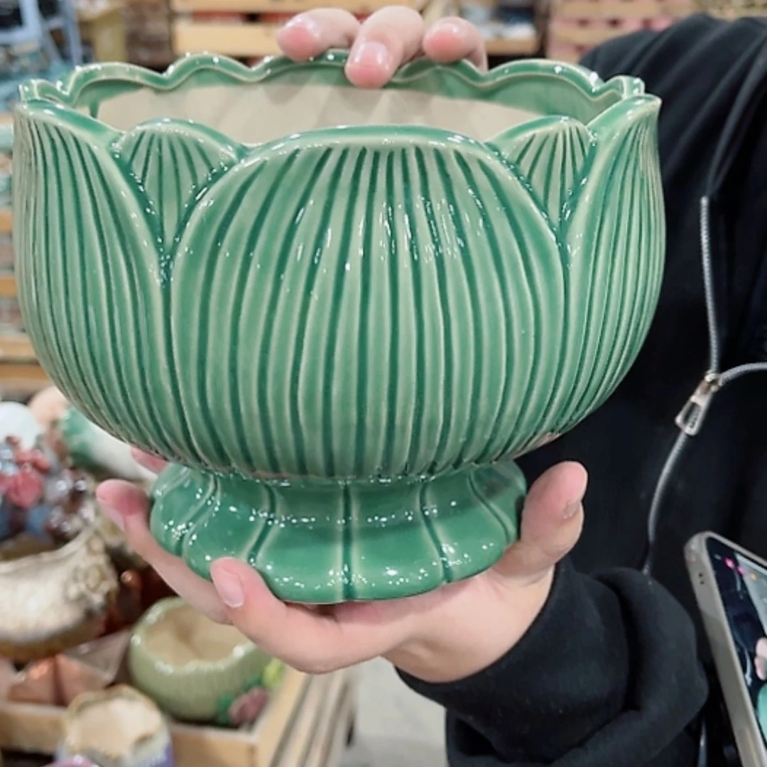 【闪购商品】陶瓷陶瓷多肉精美花盆