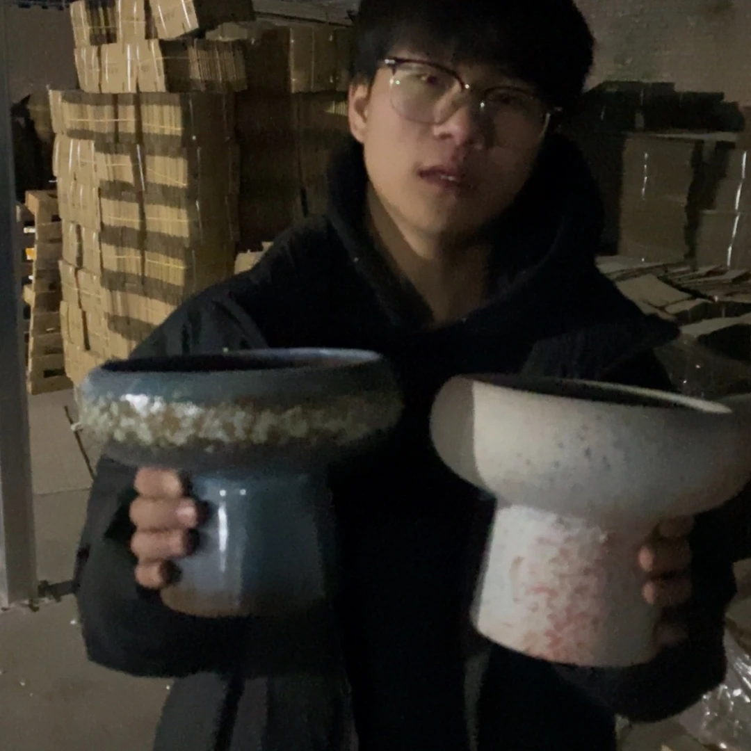 紫砂花盆瑕疵17/16xb j g c