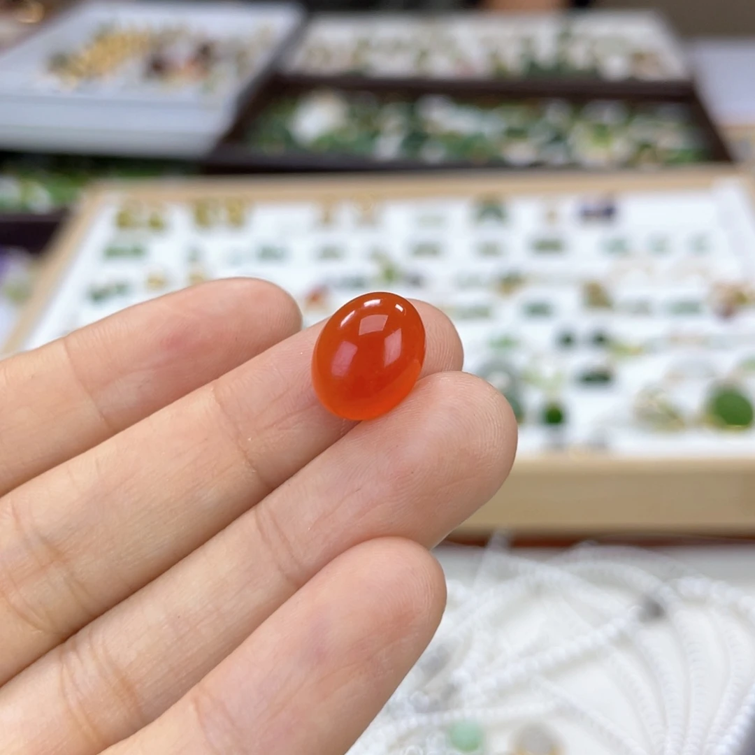颈饰未镶嵌南红玛瑙前****༽