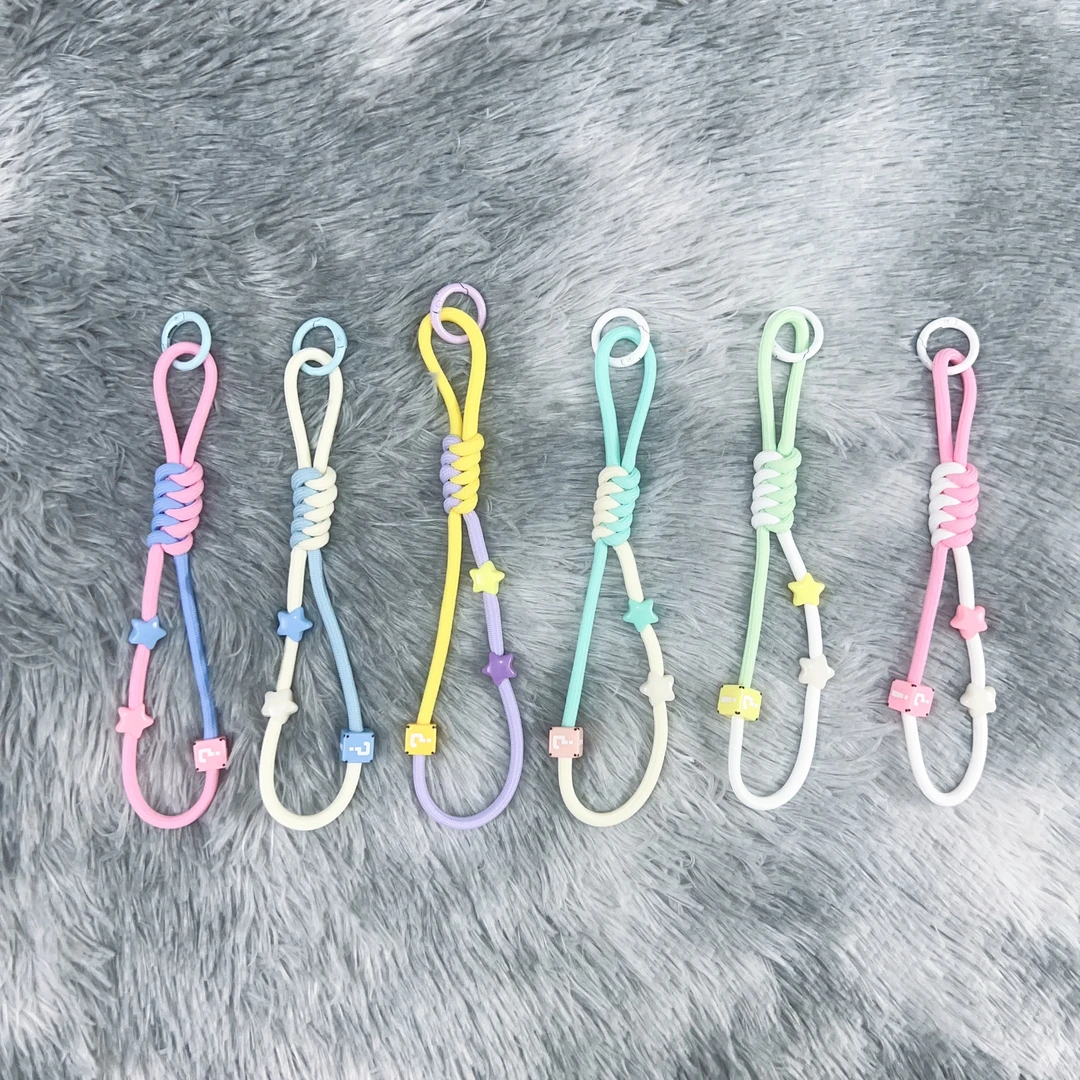 网红ins短款手腕创意简约时尚diy手机挂绳防丢防摔链手机挂饰挂链