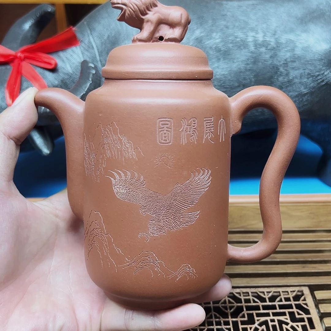 茶壶紫砂宜兴原矿紫砂壶手工制作