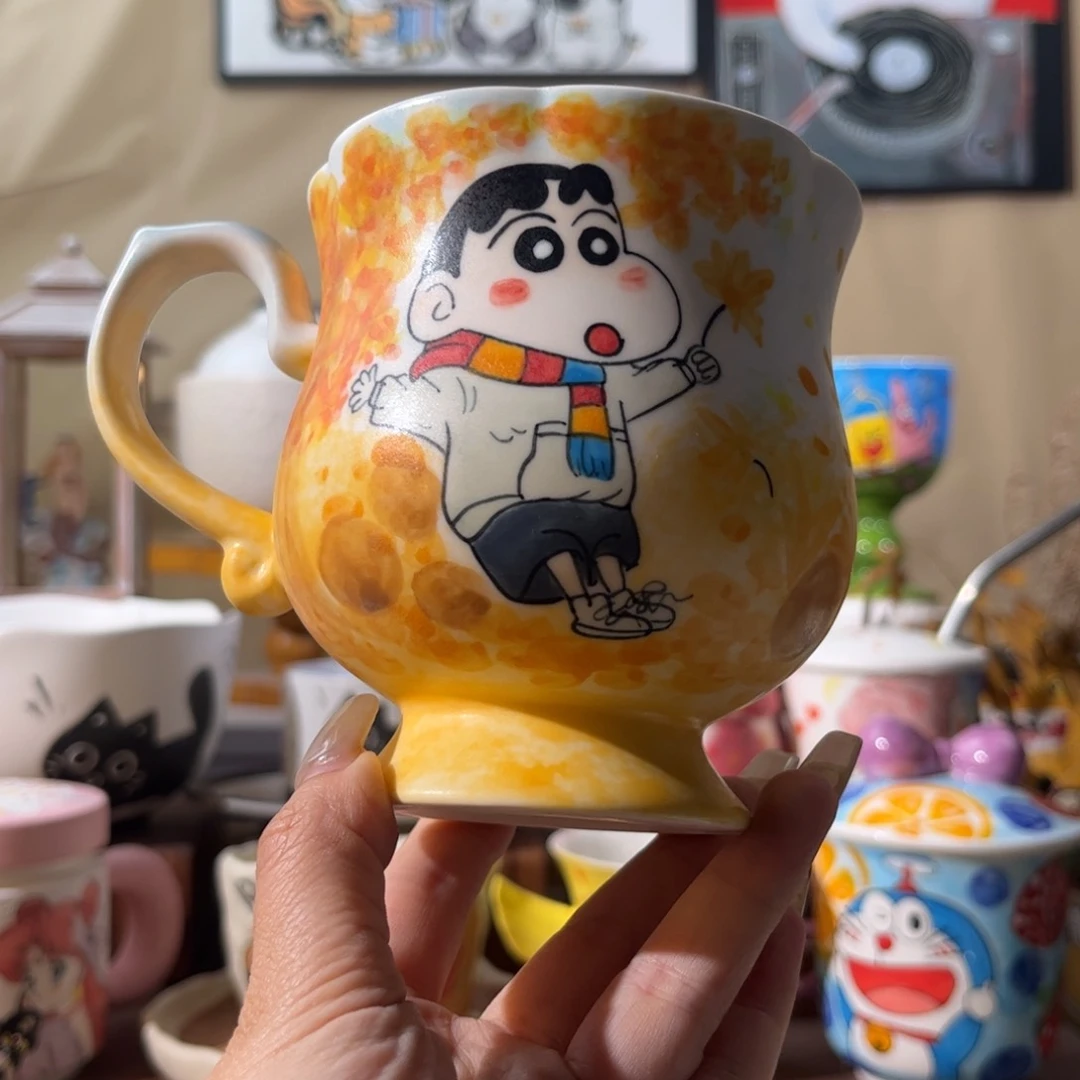杯景德镇陶瓷文创手绘水杯