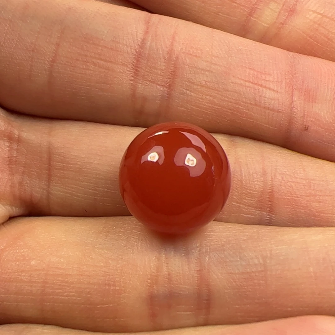 未镶嵌珠子南红玛瑙果**爸