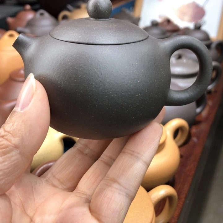 自***然公道杯紫砂天青西施