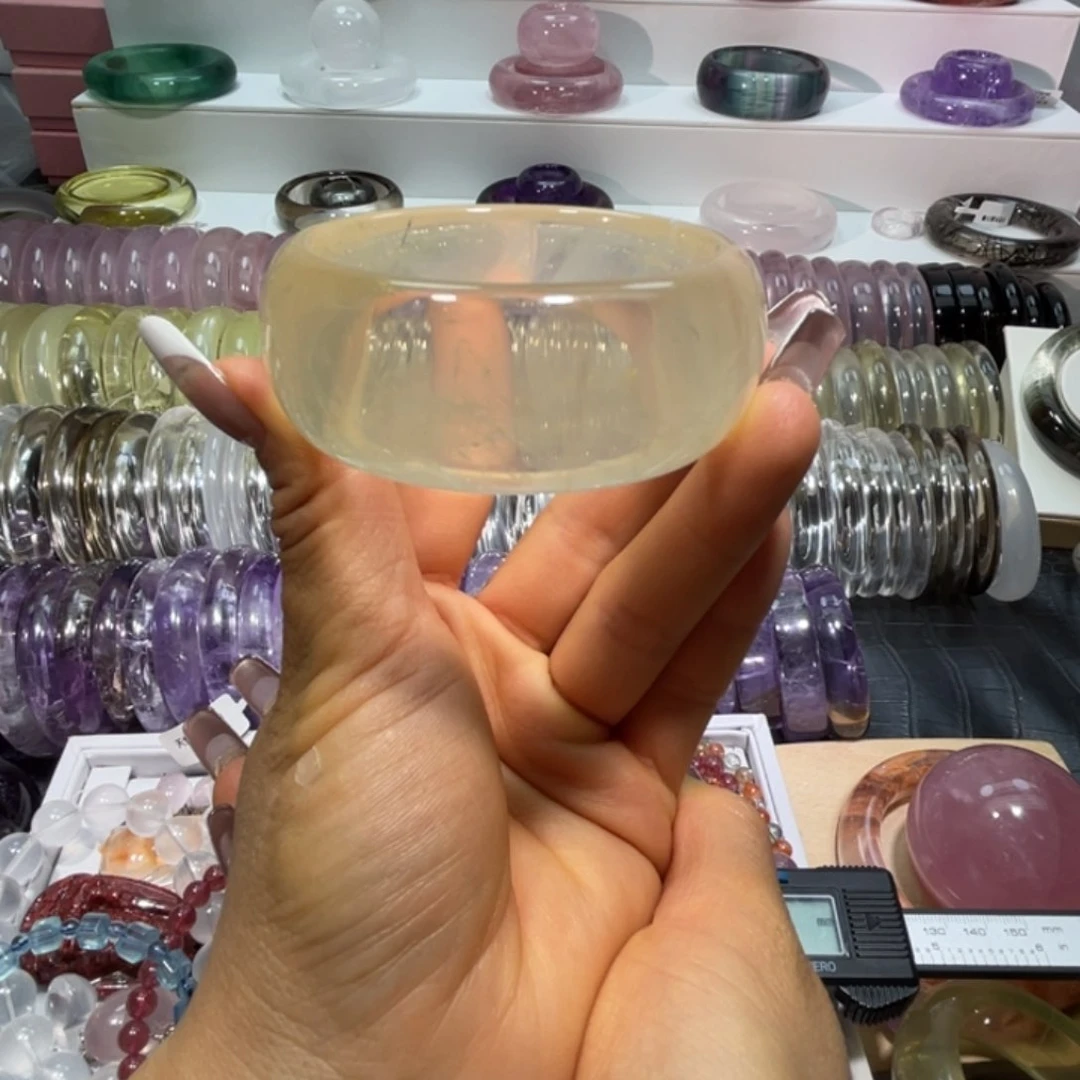 手镯57.7圈口18号未镶嵌水晶