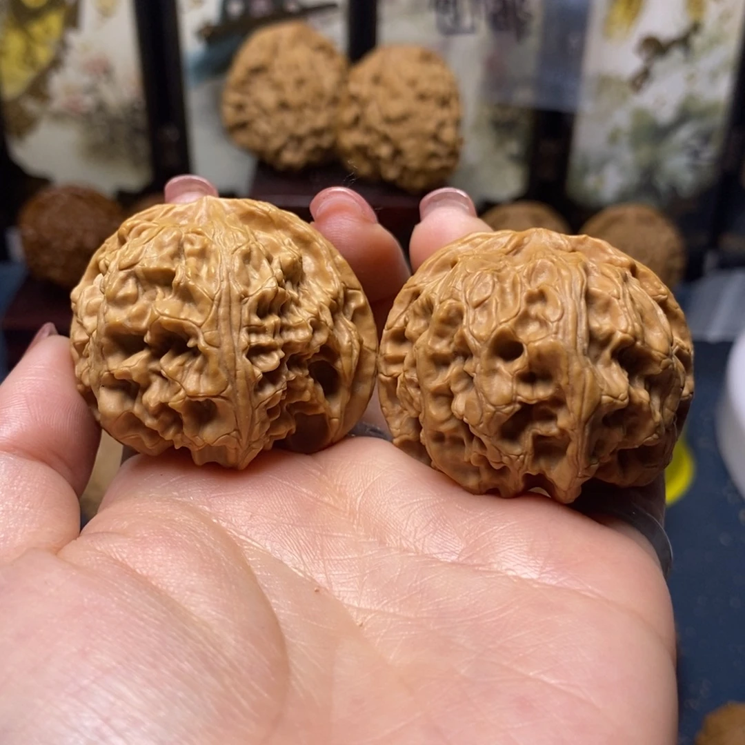 吊坠文玩核桃苹果园41尺02