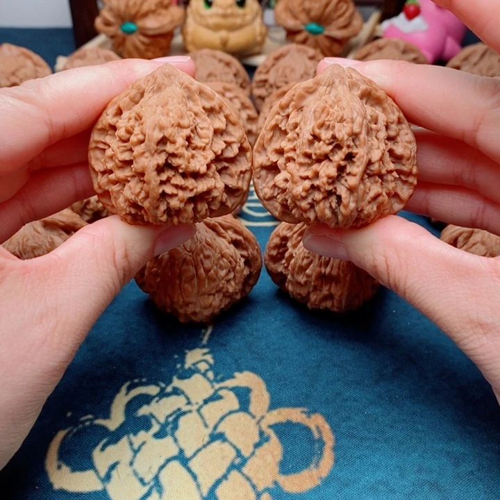 文玩核桃把件满天星42