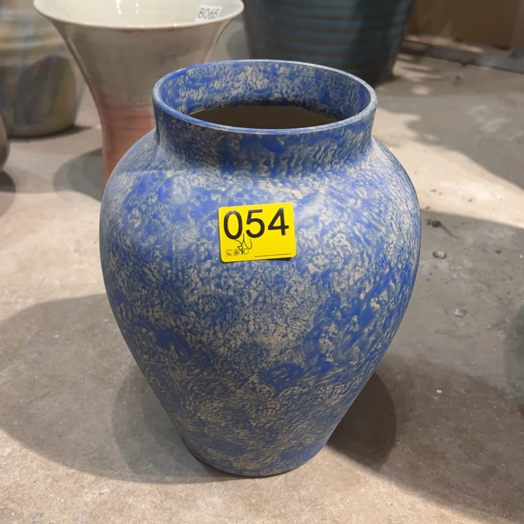 瓷片054高27口11.5已打孔微瑕介意勿拍