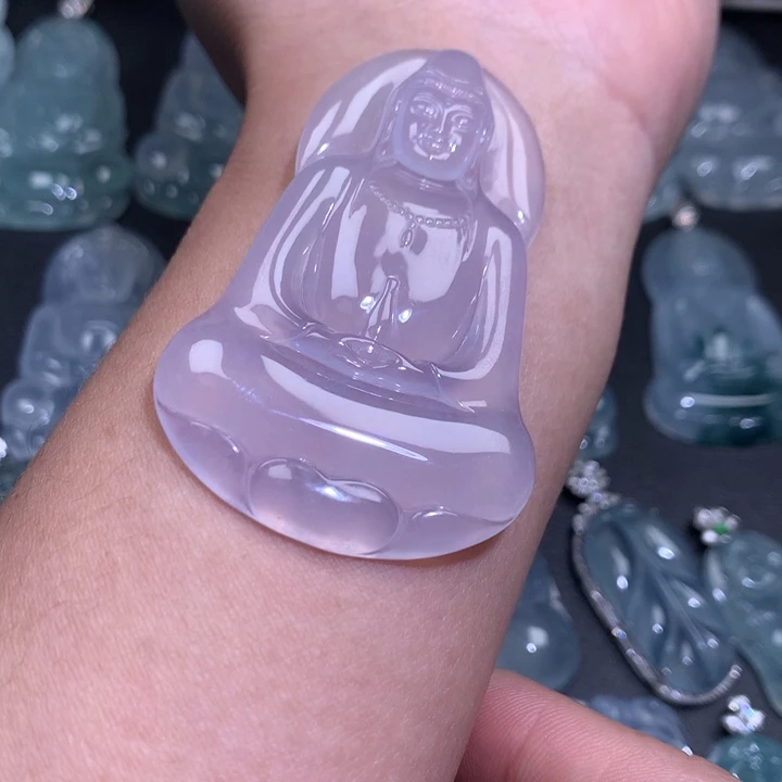 翡翠未镶嵌颈饰缅甸翡翠A货
