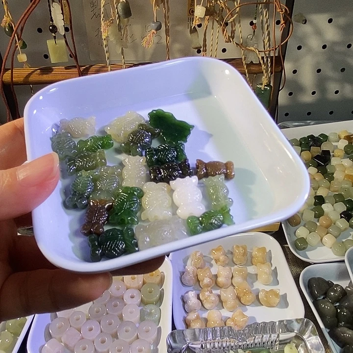 和田玉未镶嵌手链微瑕随机发一打包10元一个