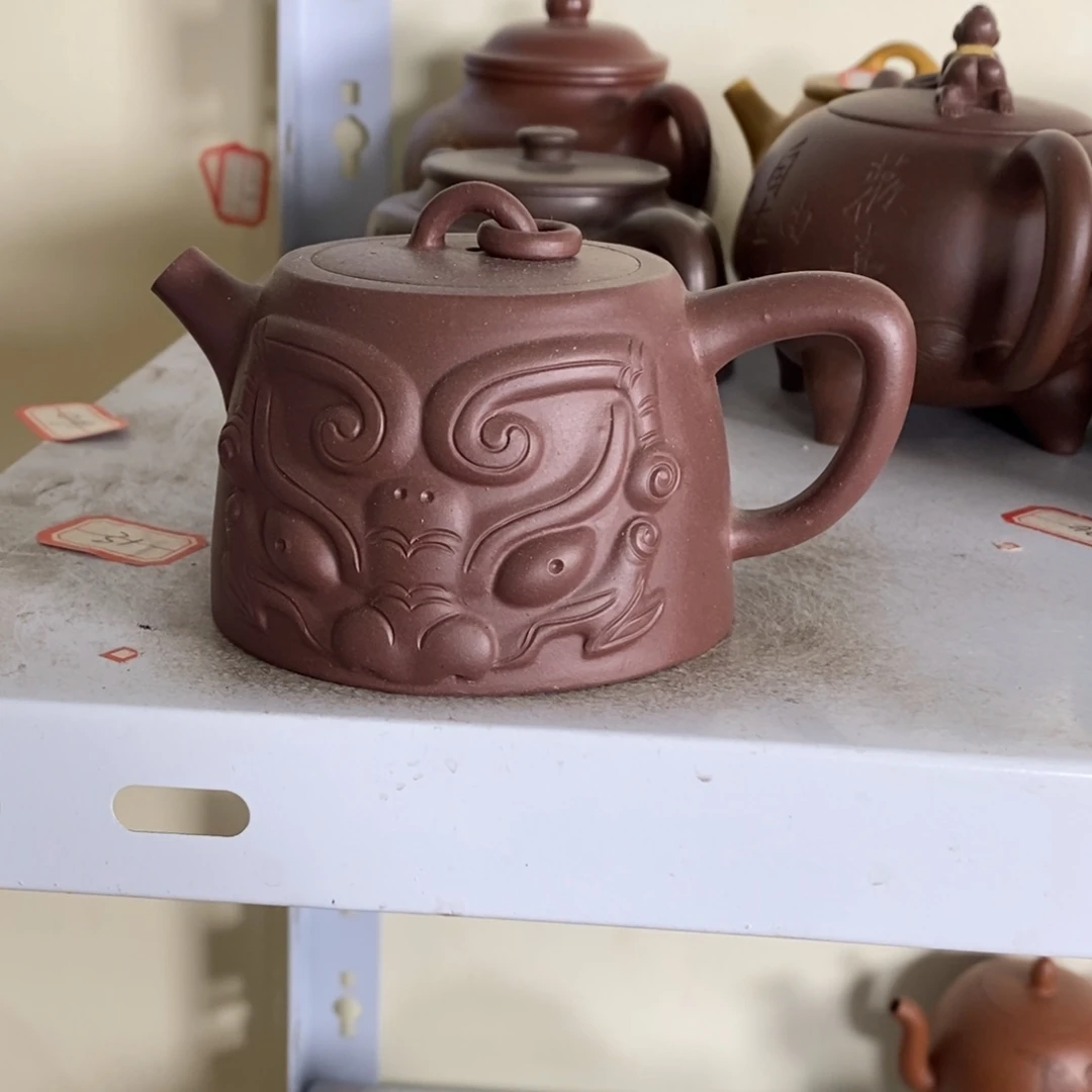 紫砂茶壶原矿手工132