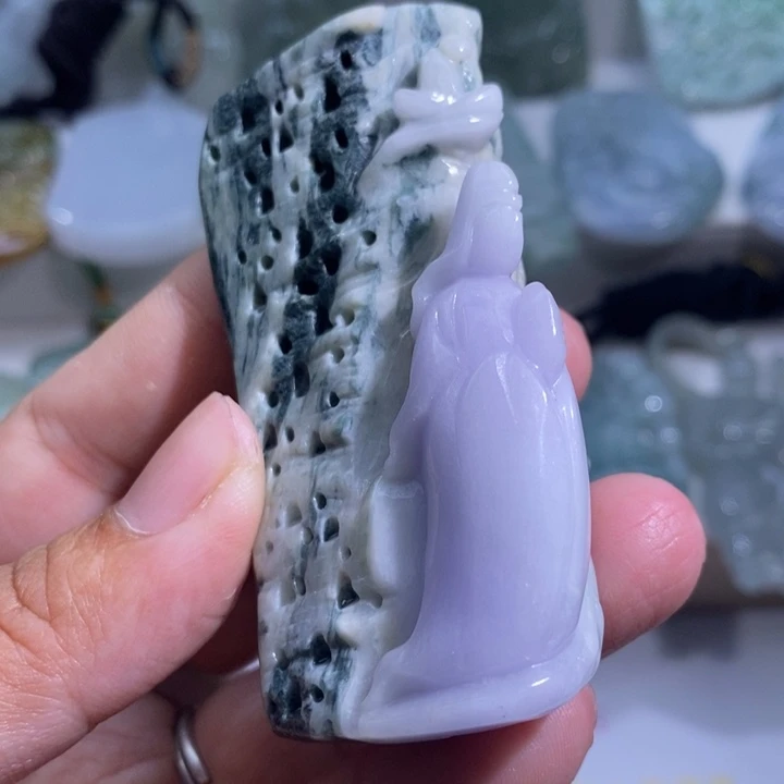 【闪购商品】颈饰未镶嵌翡翠观音