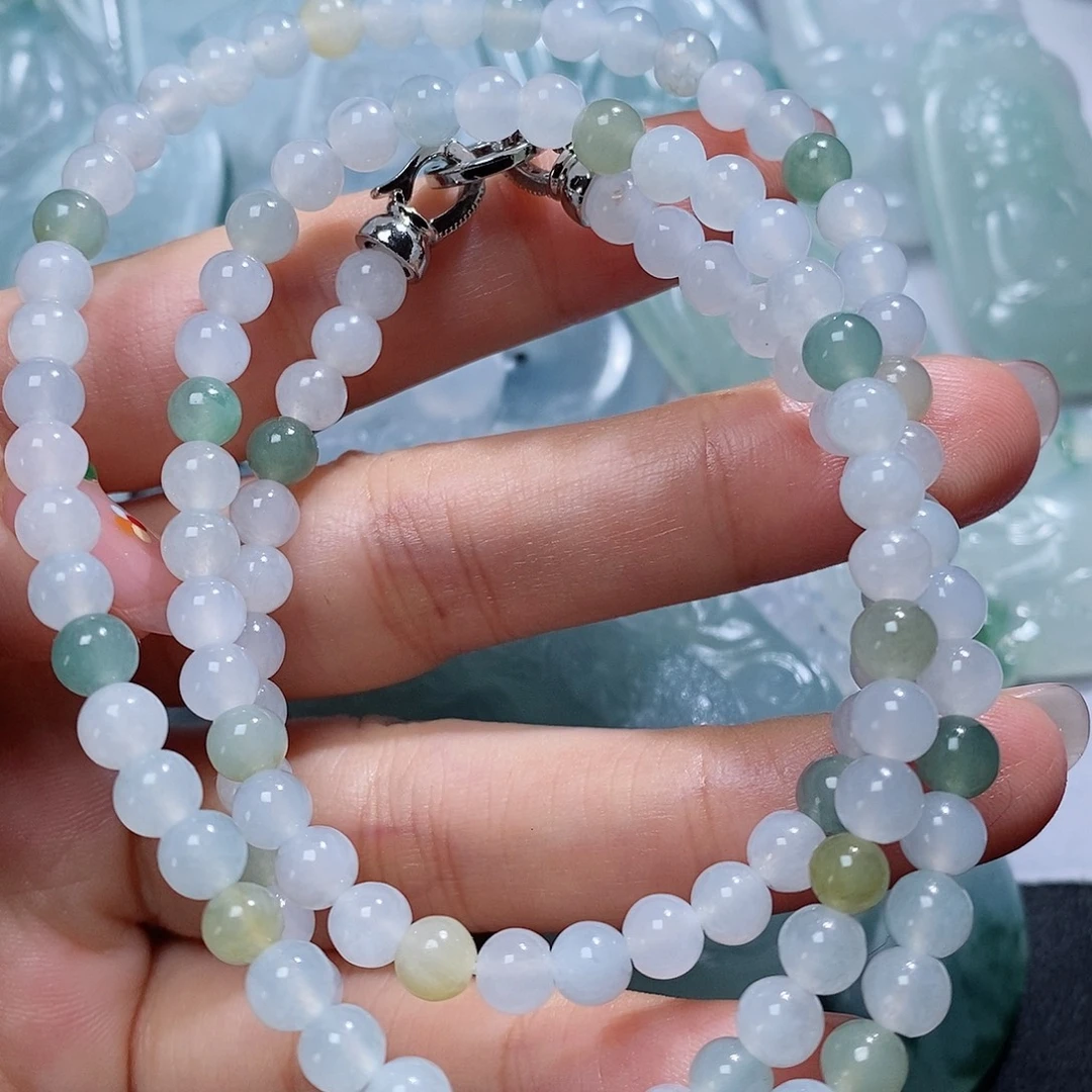 定制翡翠未镶嵌毛货付款后联系客服确认抛光