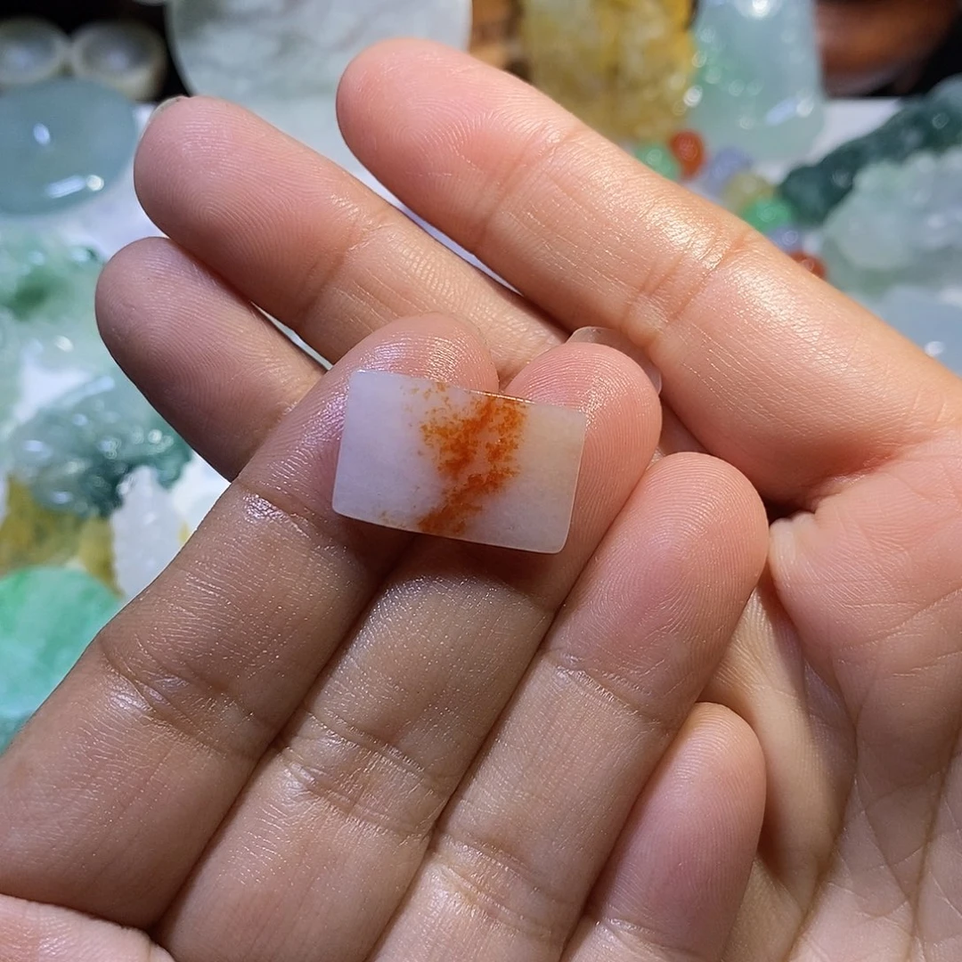 定制翡翠未镶嵌无事牌