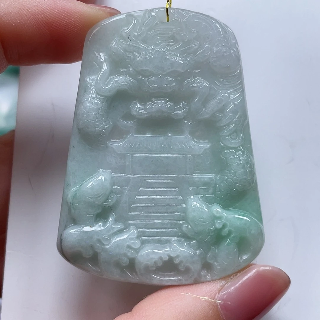 翡翠未镶嵌吊坠(不含链)翡翠