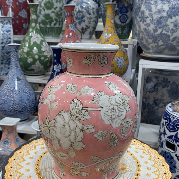 【闪购商品】摆件青花瓷花瓶微瑕福利一个