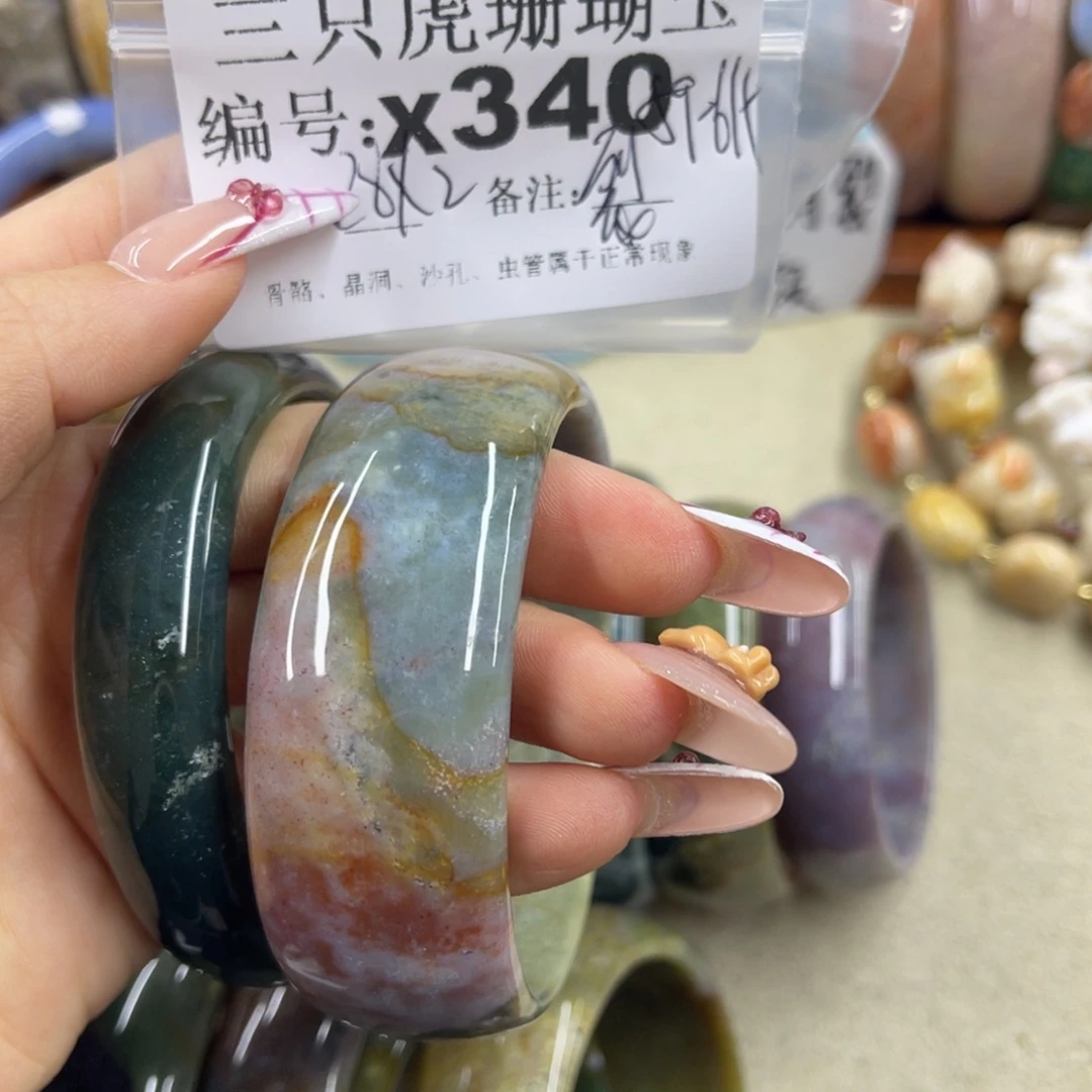 书****硅化珊瑚（珊瑚玉）未镶嵌h