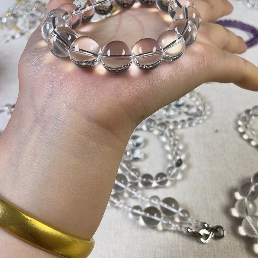 无非金属手串白水圆珠14