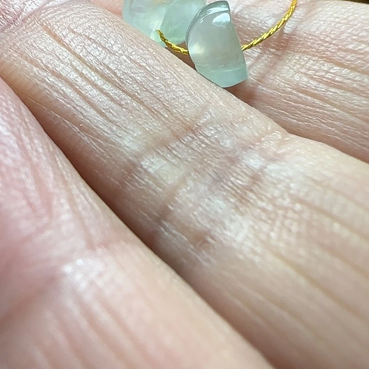 翡翠未镶嵌颈饰天然缅甸翡翠碗莲