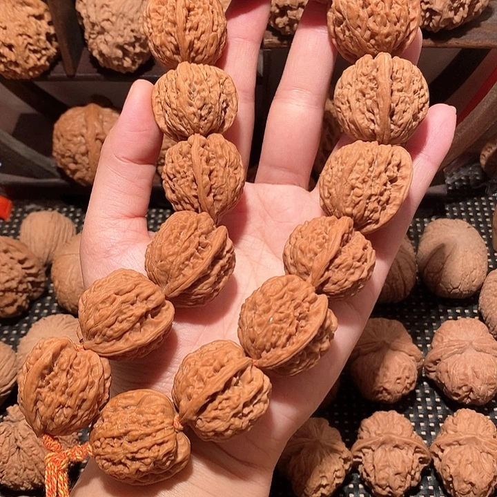 文玩核桃吊坠麻核桃手持