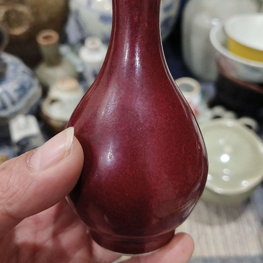 奉****装一件精美霁红袖小瓶全品