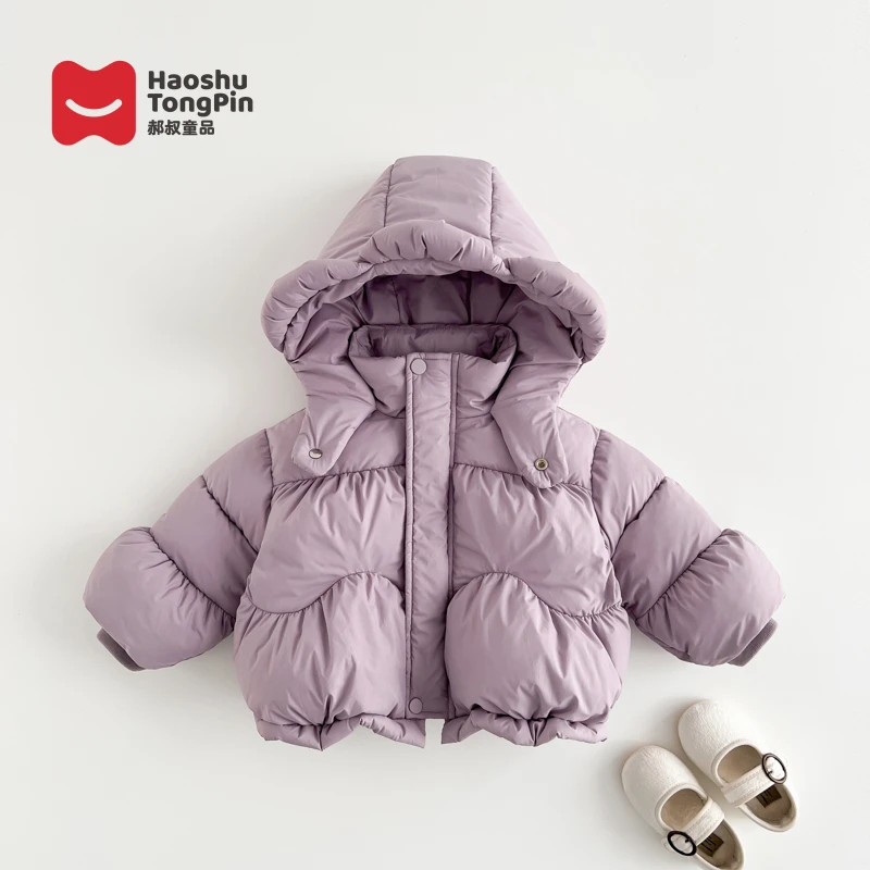 【三防】叭啦妈咪女童棉服2025冬装新款女宝保暖洋气外套HBM5009