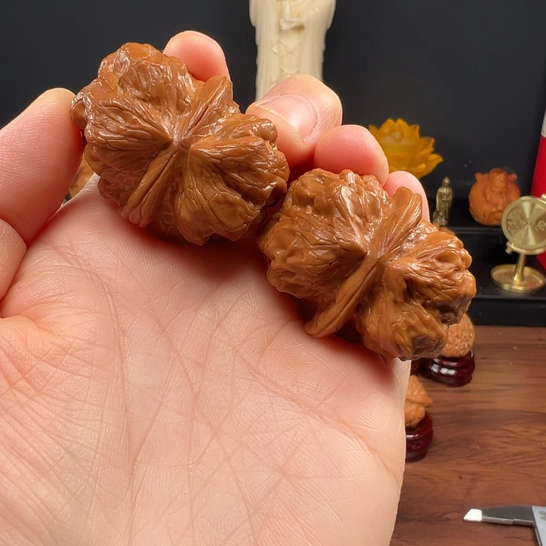 好***凉文玩核桃吊坠39妖蟾