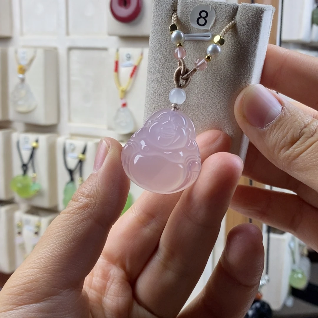 玛瑙/玉髓合金颈饰