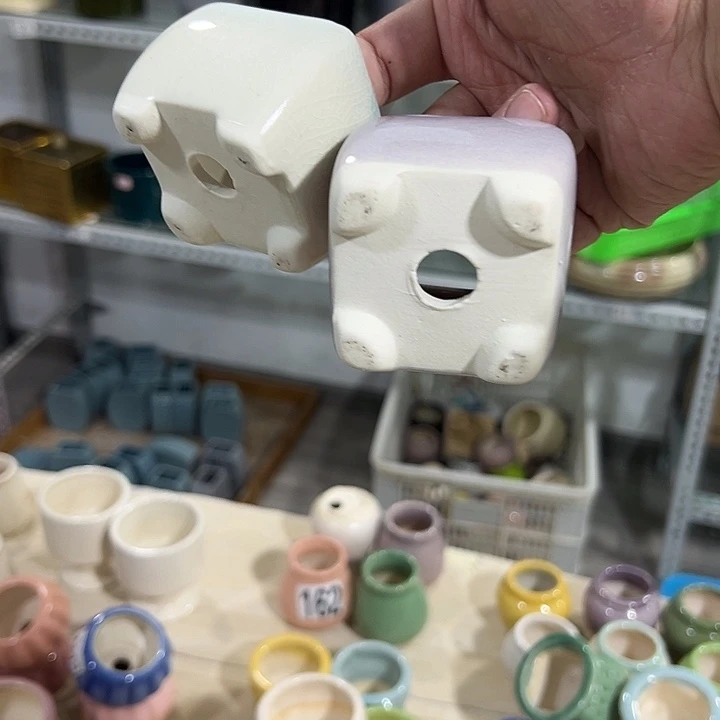 微瑕陶瓷花盆满9.9发