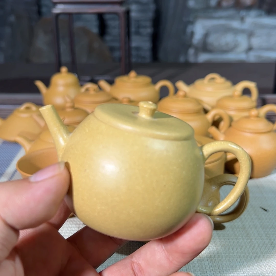 茶壶紫砂全手制作