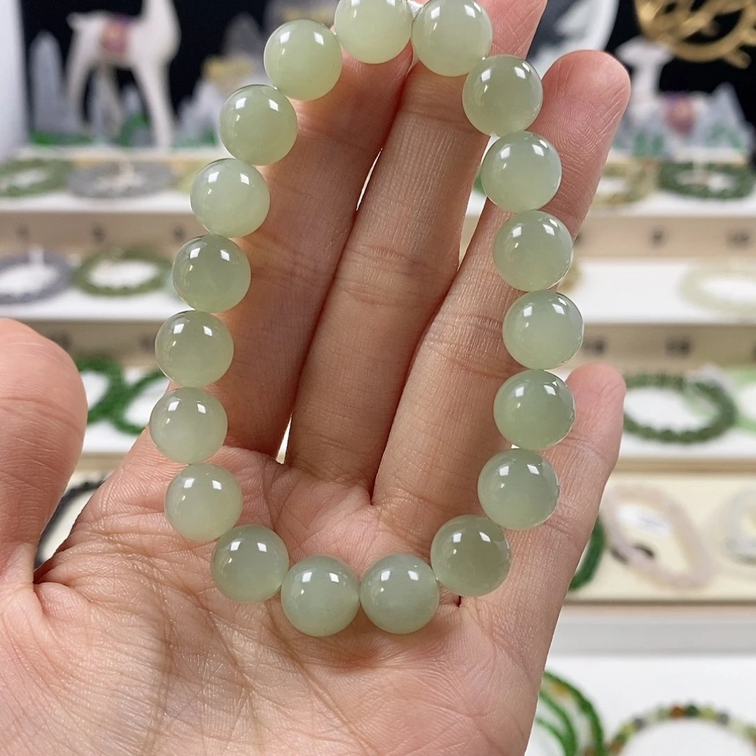 未镶嵌手串和田玉谁****凉