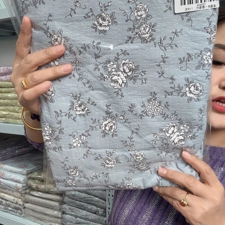 棉棉好看的双人被套