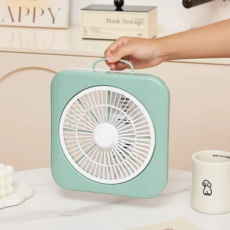 电风扇家用台式转页扇轻音办公室台扇扇床上小风扇学生宿舍大风力
