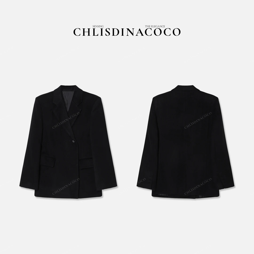 Chlisdinacoco丨"瑰懿琦忻"时尚百搭经典大衣外套 C88167WT243