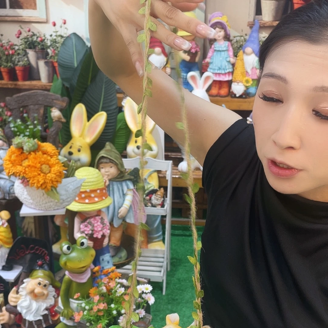 摆件花园摆件红红火火
