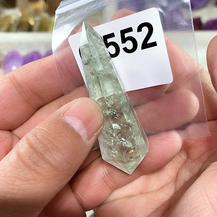 绿水晶天然水晶柱子C552未镶嵌*️