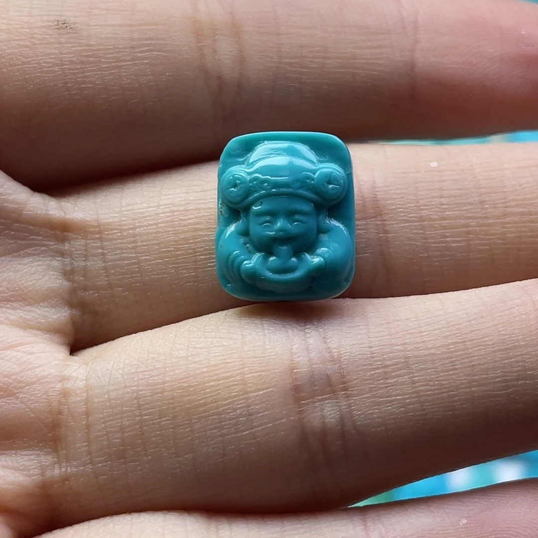 绿松石未镶嵌颈饰