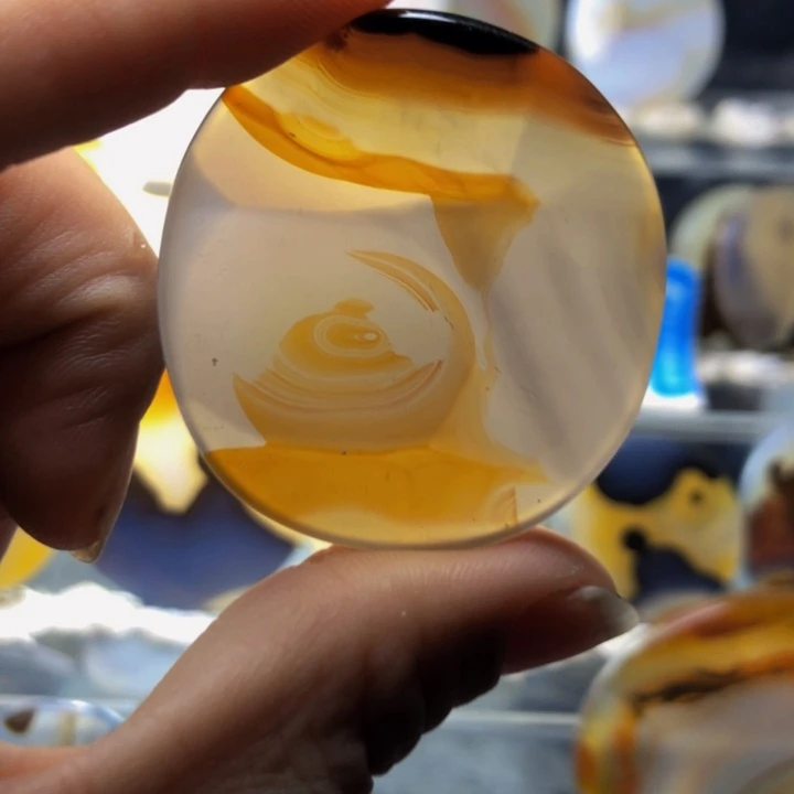 合金玛瑙/玉髓珠宝奇石45