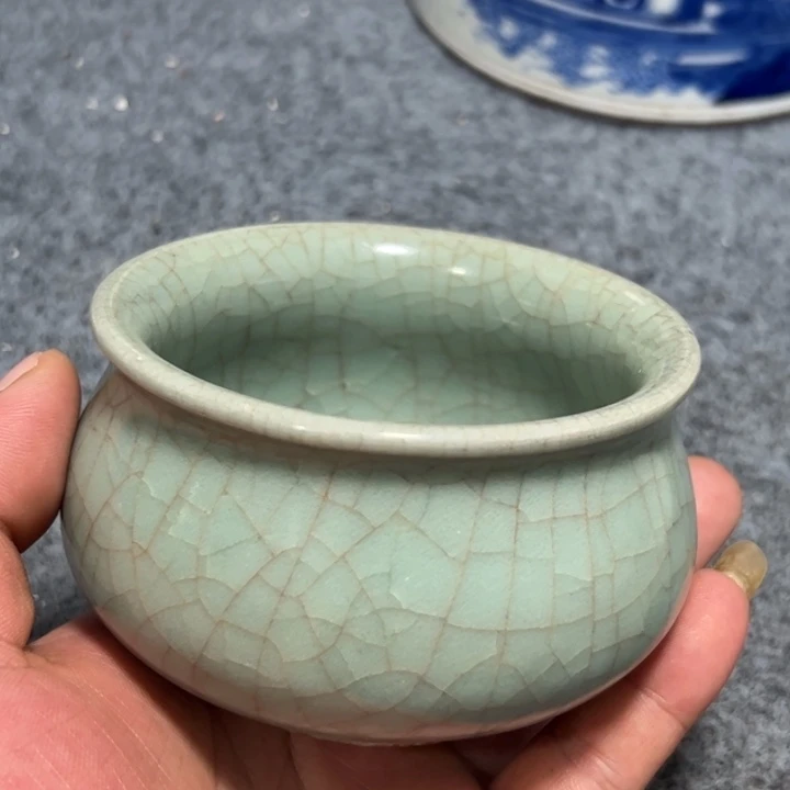 观***媒摆件景德镇陶瓷艺术品