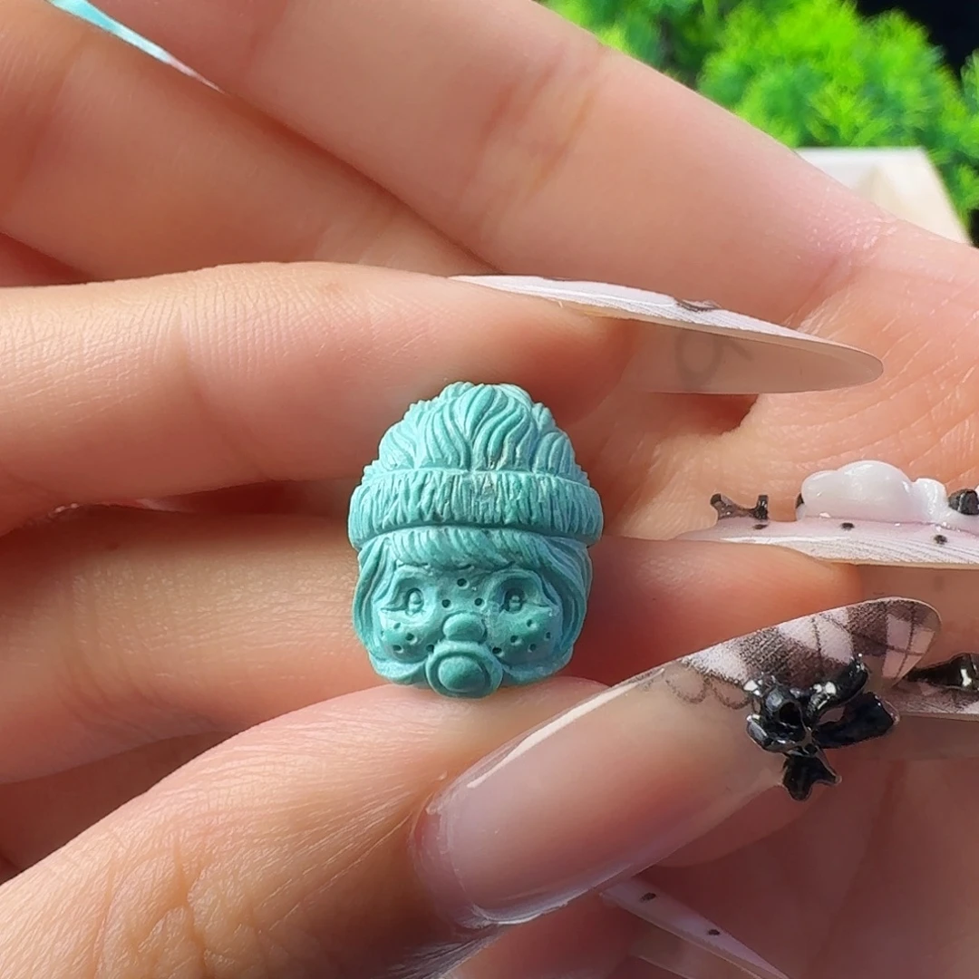 绿松石未镶嵌吊坠(不含链)蒙奇奇